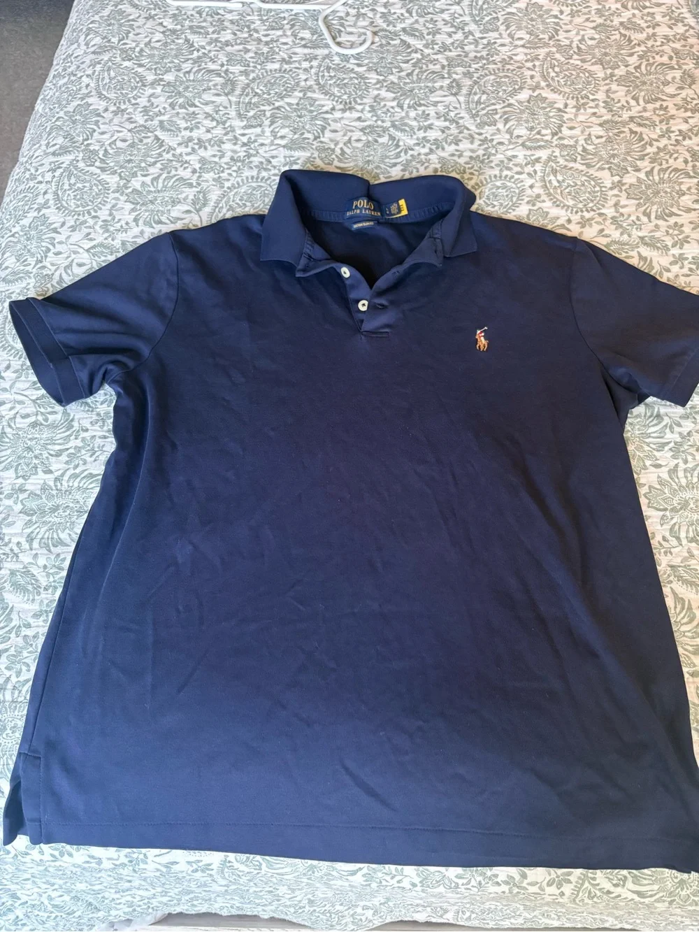 Polo by Ralph Lauren Men's Slim Fit Navy Polo Shirt